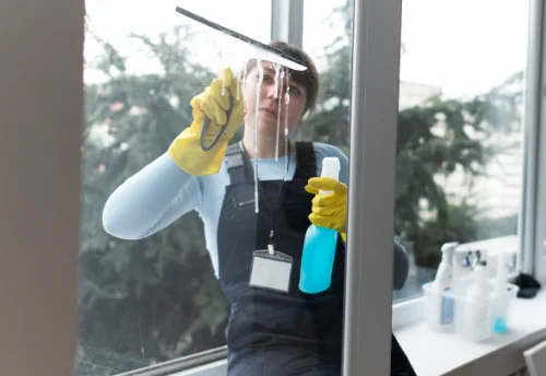 Nettoyage de vitres intérieures et extérieures à Saint-Symphorien-de-Marmagne